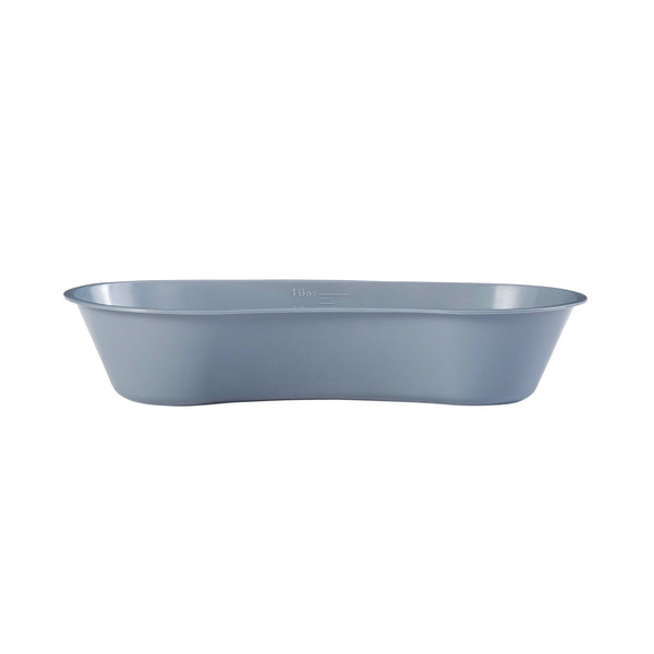 McKesson Emesis Basin Graphite 16 oz. Plastic Single Patient Use (1028127_CS) 250/CS