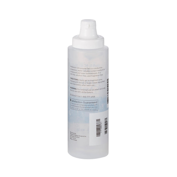 McKesson Ultrasound Gel High Viscosity 8.5 oz. Bottle NonSterile (875465_CS) 12/CS