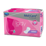 MoliCare® Premium Lady Pads Bladder Control Pad 6-1/2 X 16 Inch Moderate Absorbency Polymer Core One Size Fits Most (1127665_CS) 168/CS