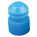 McKesson Tube Closure Polyethylene Flanged Plug Cap Blue 16 mm For Use with 16 mm Blood Drawing Tubes, Glass Test Tubes, Plastic Culture Tubes NonSterile (1175407_CS) 10000/CS