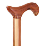 Brazos™ Twisted T-Handle Cane Wood 34 Inch Height Wood Grain (1229011_EA) 1/EA