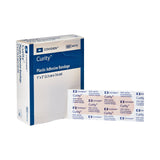 Curity™ Adhesive Strip 1 X 3 Inch Plastic Rectangle Tan Sterile (734673_BX) 50/BX