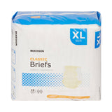 McKesson Classic Unisex Adult Incontinence Brief X-Large Disposable Light Absorbency (973141_BG) 15/BG
