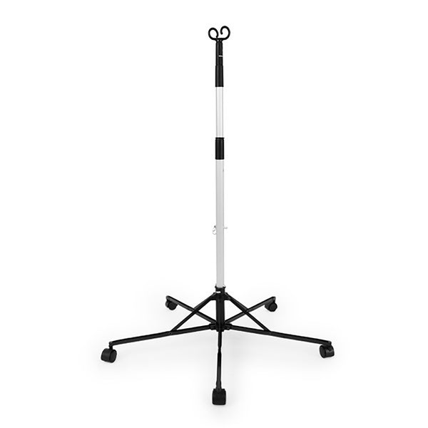 Pitch-It Sr Disposable IV Stand Floor Stand 2 Hooks 5 Legs with Casters (811373_CS) 6/CS