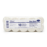 Shur-Band® LF Elastic Bandage 4 Inch X 5 Yard Single Hook and Loop Closure Natural NonSterile Standard Compression (442363_RL) 1/RL