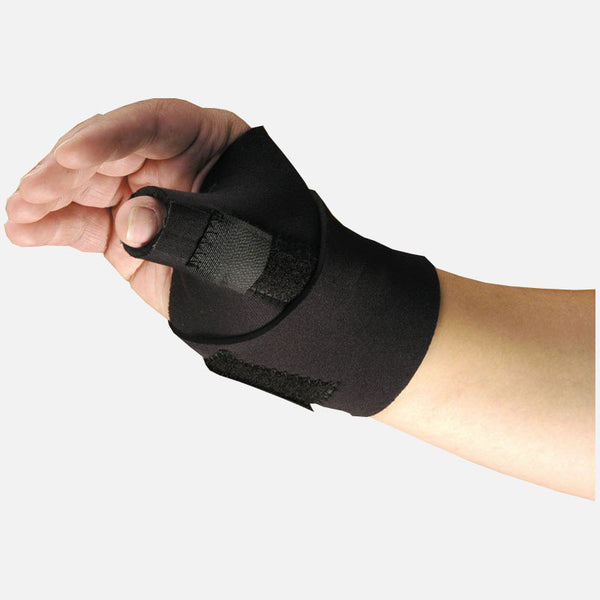 Modabber™ Thumb Brace Adult Regular Hook and Loop Strap Closure Left or Right Hand Black (570657_EA) 1/EA