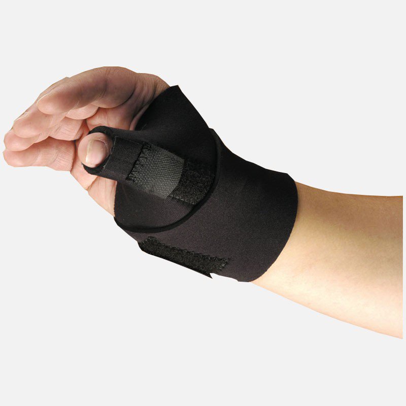 Modabber™ Thumb Brace Adult Regular Hook and Loop Strap Closure Left or Right Hand Black (570657_EA) 1/EA