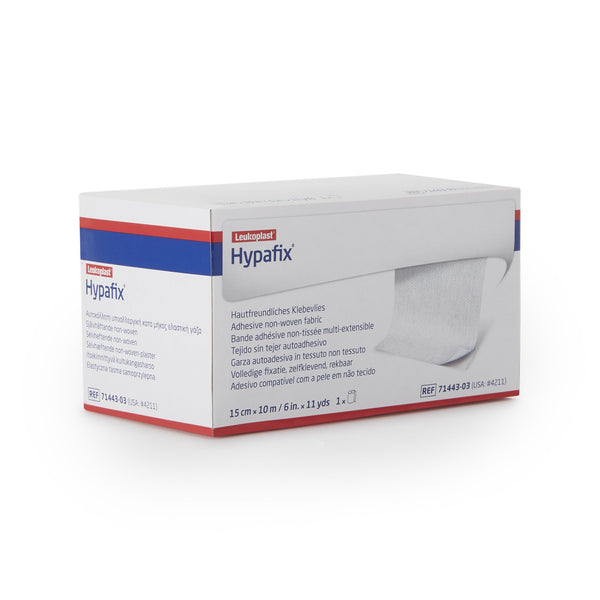 Hypafix® Dressing Retention Tape with Liner White 6 Inch X 10 Yard Nonwoven Polyester NonSterile (1065320_BX) 1/BX