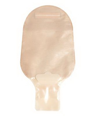 Esteem® + Flex Ostomy Pouch One-Piece System Convex V1, Pre-Cut 1 Inch Stoma Drainable (1075739_BX) 10/BX