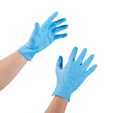 McKesson Confiderm® 3.8 Exam Glove Medium NonSterile Nitrile Standard Cuff Length Textured Fingertips Blue Not Rated (921611_CS) 1000/CS