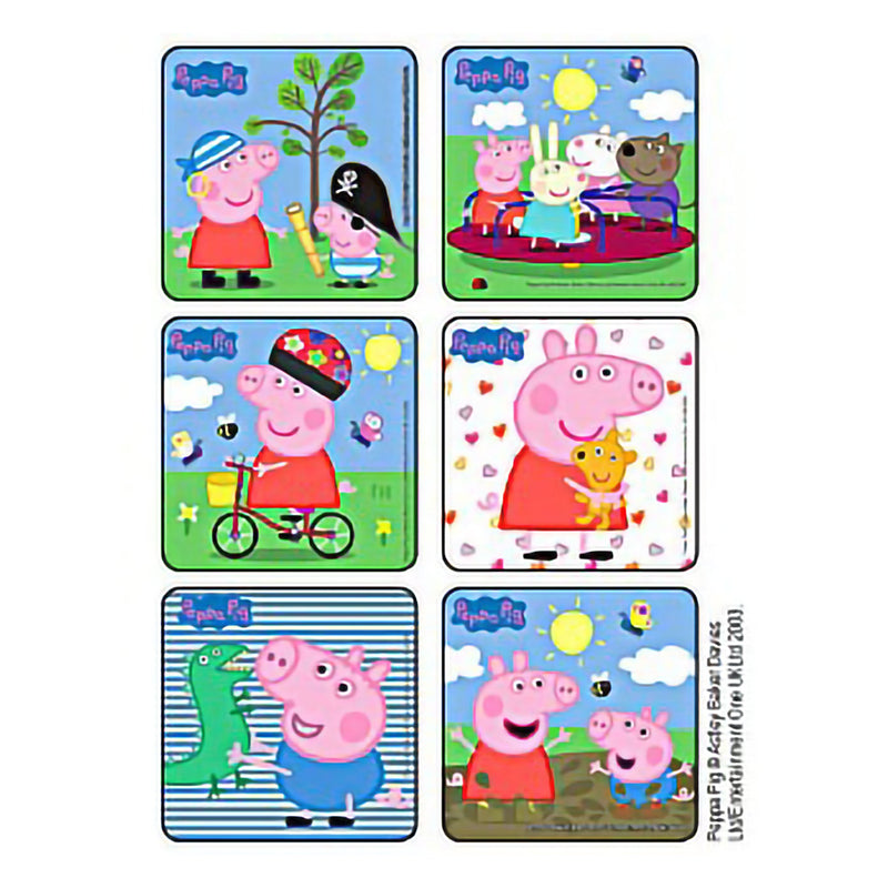 Kids Love Stickers® 75 per Roll Peppa Pig Sticker 2-1/2 Inch (1042242_RL) 90/RL