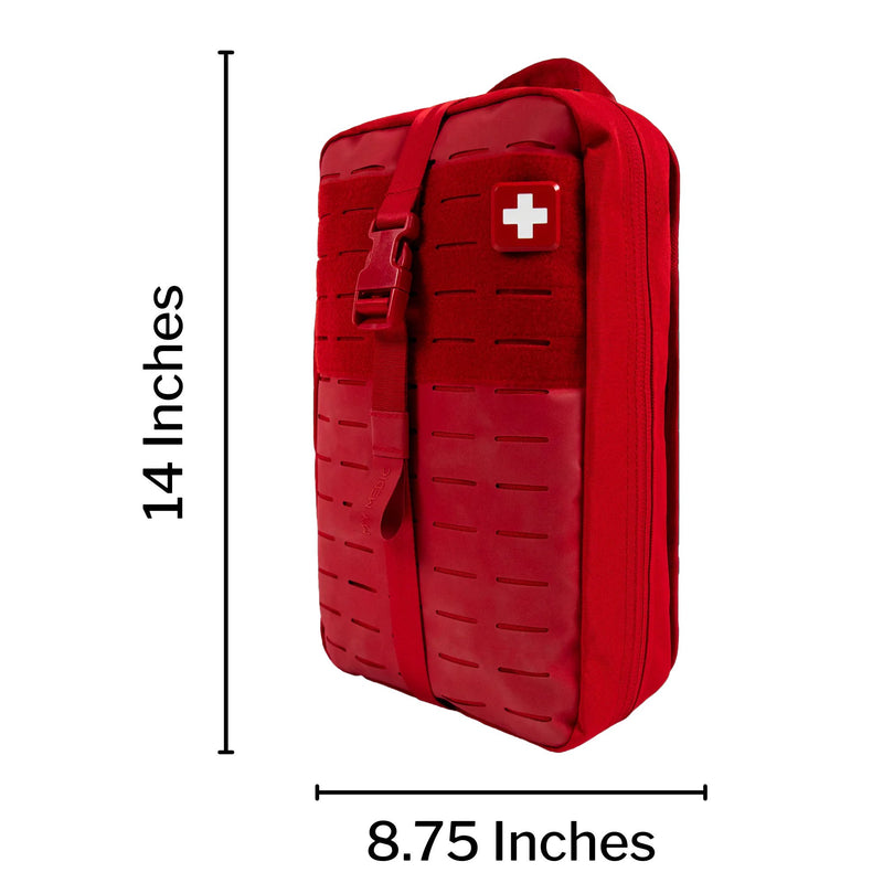 My Medic™ MYFAK Large Pro First Aid Kit Red Nylon Bag (1207720_EA) 1/EA