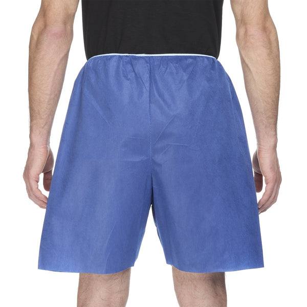 McKesson Exam Shorts Large Blue SMS Adult Disposable (1197330_CS) 100/CS