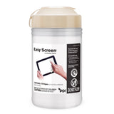 Easy Screen® Surface Cleaner Premoistened Alcohol Based Manual Pull Wipe 70 Count Canister Alcohol Scent NonSterile (1011705_CS) 840/CS