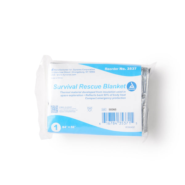 Dynarex Emergency Blanket 52 X 84 Inch Mylar (572224_EA) 1/EA