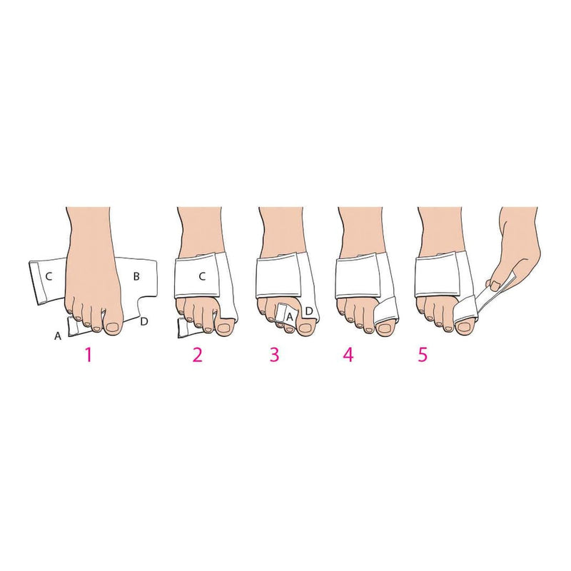 Softsplint™ Bunion Splint Medium Left Foot (890216_EA) 1/EA