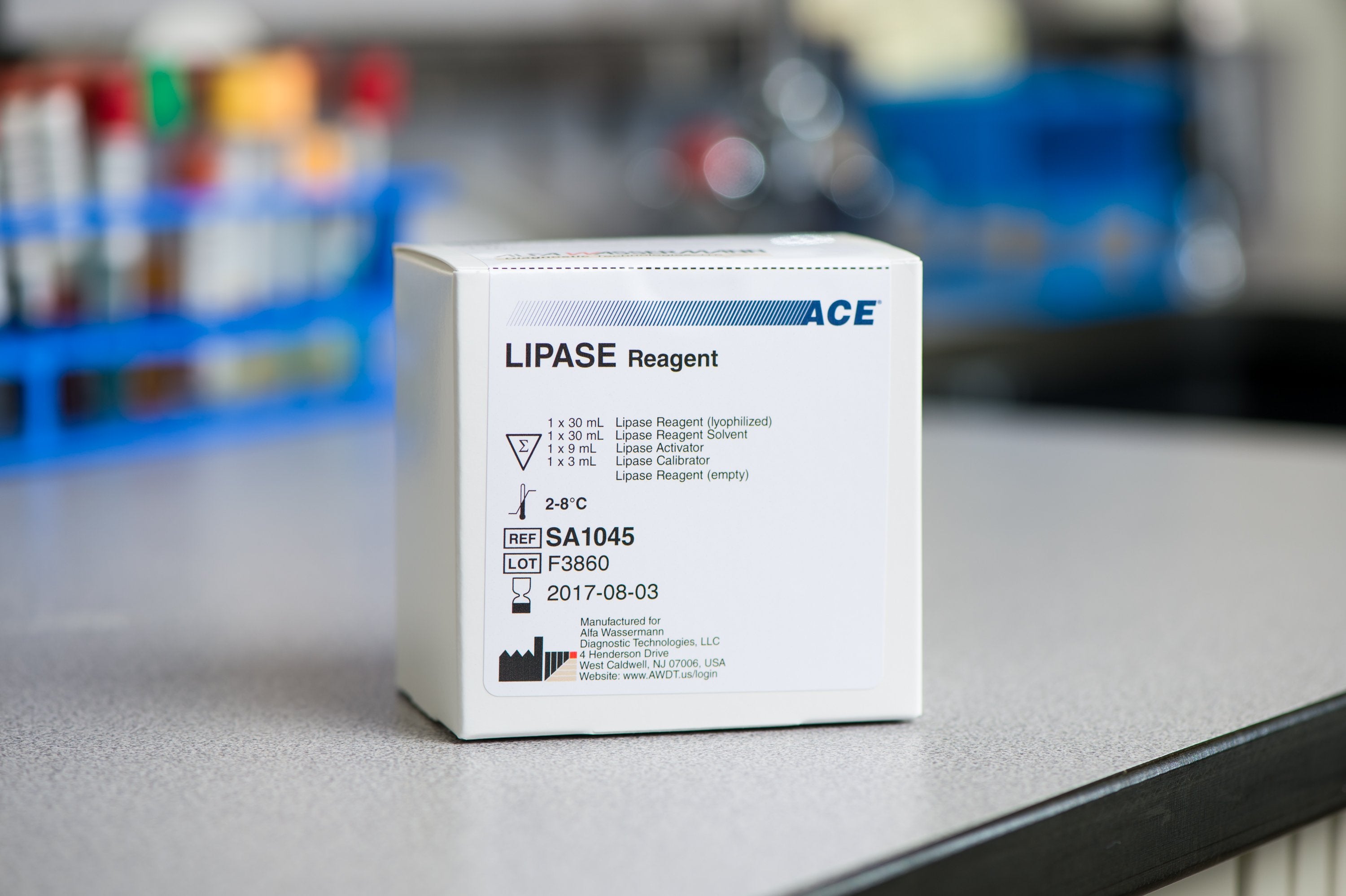 Ace Lab Componenets ACE® General Chemistry Reagent Lipase For ACE and ACE Alera Analyzers ...