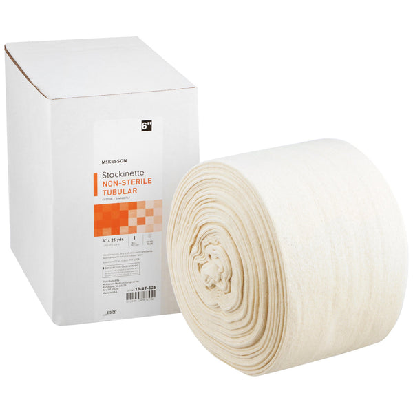 McKesson Stockinette Tubular 6 Inch X 25 Yard Cotton NonSterile (457632_RL) 1/RL