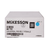 McKesson Rib Belt One Size Fits Most Hook and Loop Closure 6 Inch Height Adult (855006_EA) 1/EA