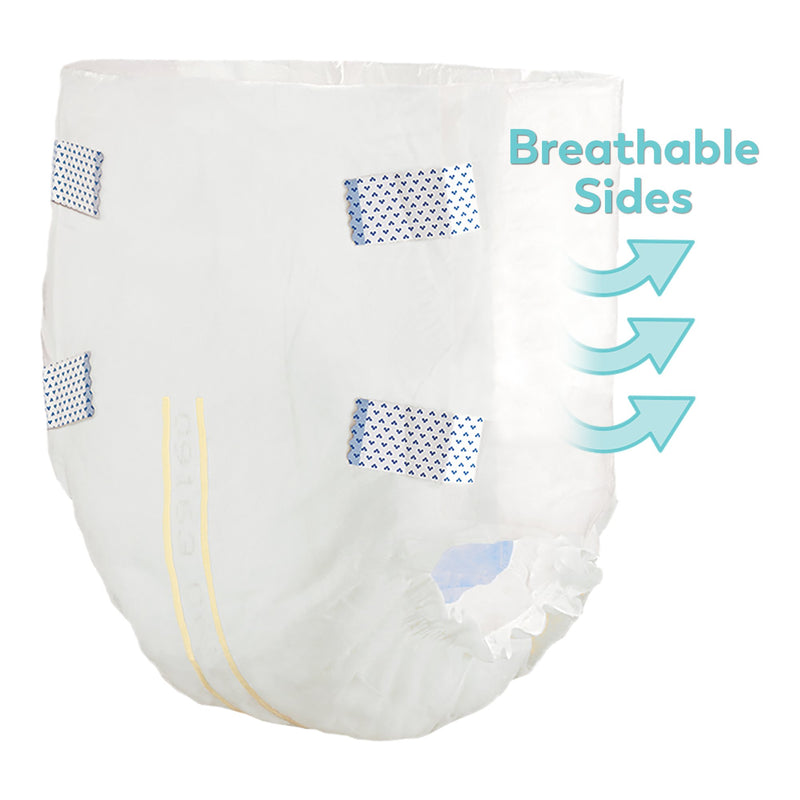 Tranquility® Essential Unisex Incontinence Brief Medium Disposable Heavy Absorbency (1188954_CS) 96/CS