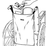 SkiL-Care™ Wheelchair Bag For Wheelchair Footrest (686854_EA) 1/EA