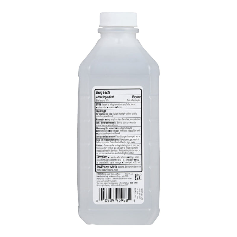 Foster & Thrive™ Antiseptic Ethyl Alcohol Topical Liquid 16 oz. Bottle (1245011_CS) 12/CS
