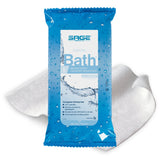 Essential Bath® Medium Weight Rinse-Free Bath Wipe Soft Pack Scented 8 Count (746638_CS) 60/CS