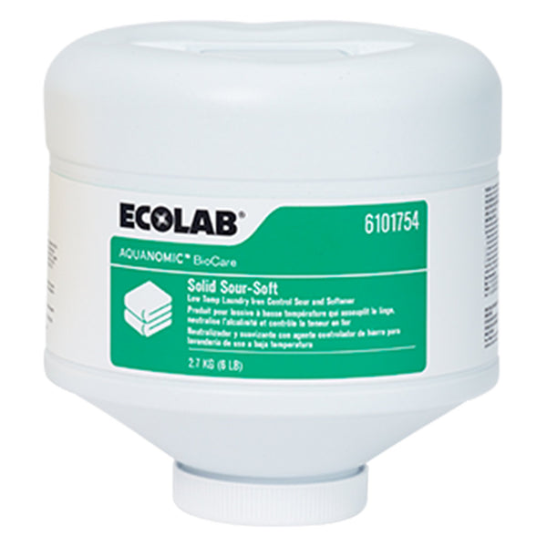 Aquanomic™ BioCare Laundry Sour 6 lbs. Bottle Capsule Floral Scent (1095281_CS) 2/CS