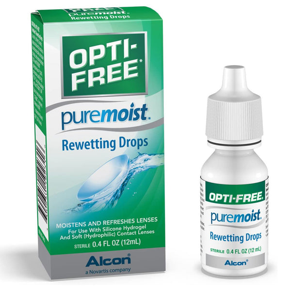 Opti-Free® Pure Moist® Contact Lens Solution 0.4 oz. Solution (798866_EA) 1/EA