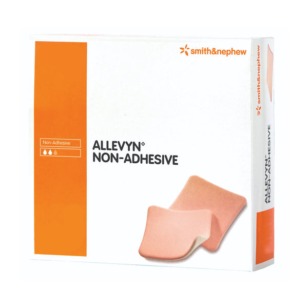 Allevyn Foam Dressing 6 X 6 Inch Without Border Film Backing Nonadhesive Square Sterile (384601_CS) 30/CS