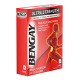 Bengay® Ultra Strength Topical Pain Relief 5% Strength Menthol Patch 4 per Box (701520_BX) 1/BX