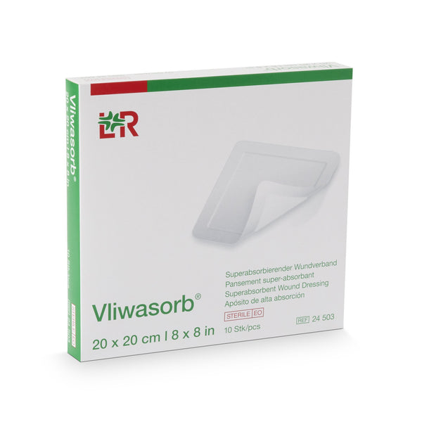 Vliwasorb® Super Absorbent Dressing 8 X 8 Inch Square (1117493_EA) 1/EA