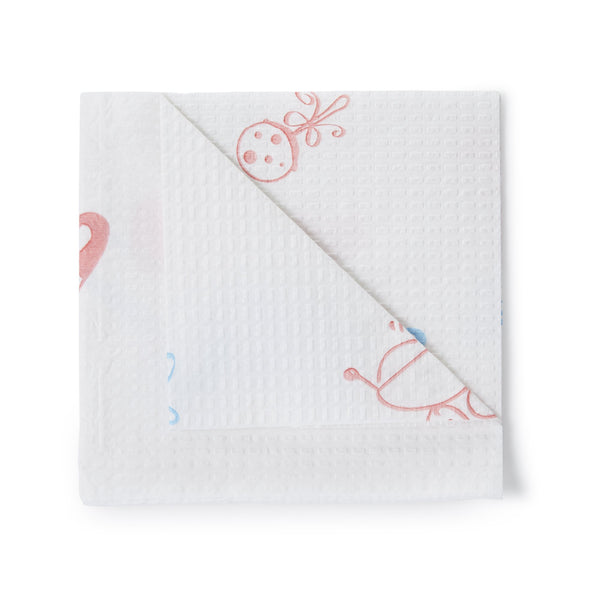 Tidi® Scale Liner Paper 13 Inch Width 22 Inch Length Print (Pins, Bottles and Carriages) Smooth (662705_CS) 250/CS