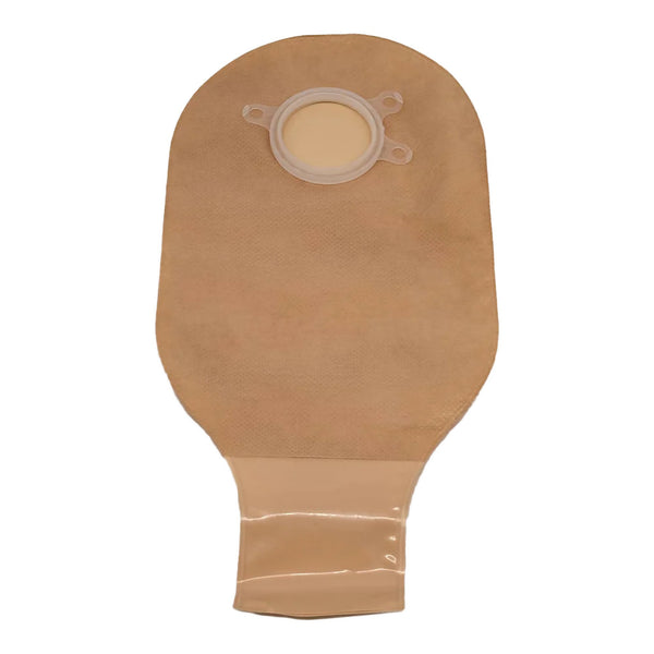 Safe n Simple™ Ostomy Pouch Two-Piece System 12 Inch Length Without Barrier Drainable (1242503_BX) 10/BX