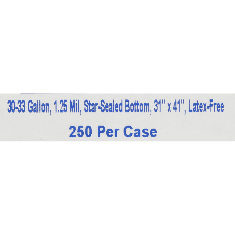 McKesson Biohazard Waste Bag Biohazard Symbol / Infectious Waste 30 to 33 gal. Red 31 X 41 Inch (185447_CS) 250/CS