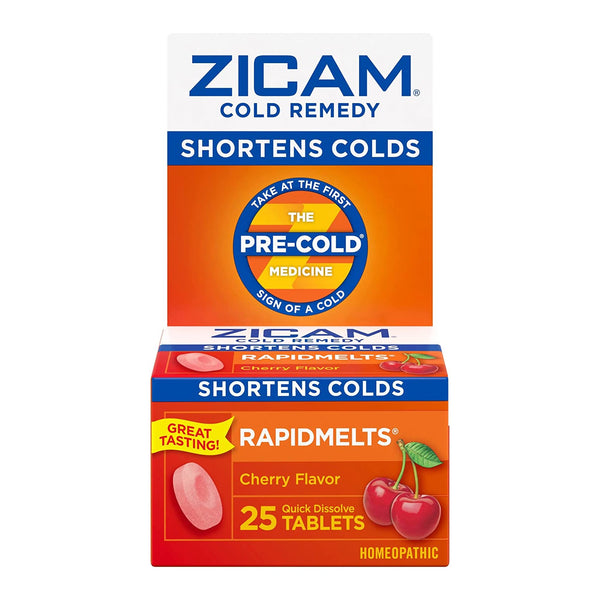 Zicam® Cold and Cough Relief 2X - 1X Strength Tablet 25 per Box (661914_BX) 25/BX