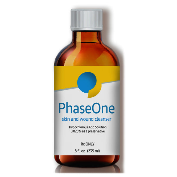 PhaseOne® Wound Cleanser 8 oz. Twist Cap Bottle NonSterile Antimicrobial (1081617_BX) 4/BX