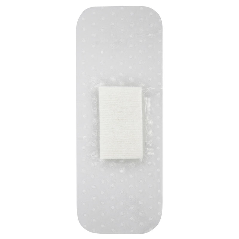 McKesson Waterproof Adhesive Strip 1 X 3 Inch Silicone Rectangle Sheer Sterile (1083097_EA) 1/EA