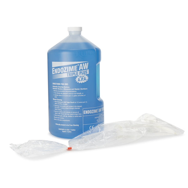 Endozime® AW Triple Plus® with APA Multi-Enzymatic Instrument Detergent Liquid 1 gal. Jug Tropical Scent (866176_CS) 4/CS