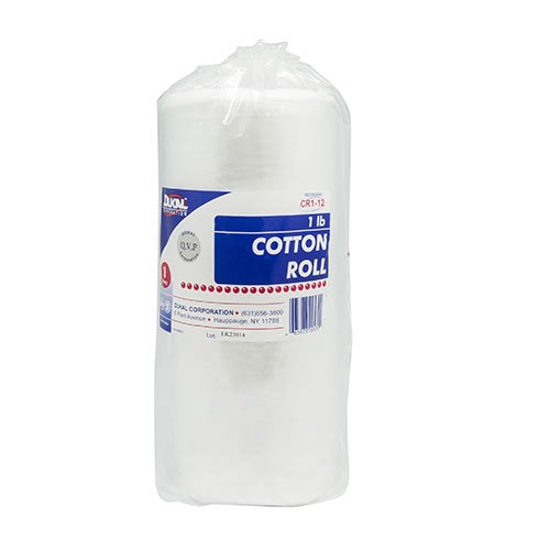 Dukal™ Bulk Rolled Cotton 12 Inch Width 1-Ply NonSterile 1 per Pack (680767_EA) 1/EA