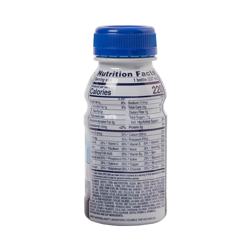 Ensure® Original Shake Oral Supplement Milk Chocolate Flavor Liquid 8 oz. Bottle (649270_EA) 1/EA