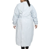 Aero Chrome Surgical Gown with Towel 2X-Large Silver Sterile AAMI Level 4 Disposable (1059356_CS) 28/CS