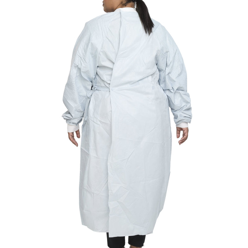 Aero Chrome Surgical Gown with Towel 2X-Large Silver Sterile AAMI Level 4 Disposable (1059356_CS) 28/CS