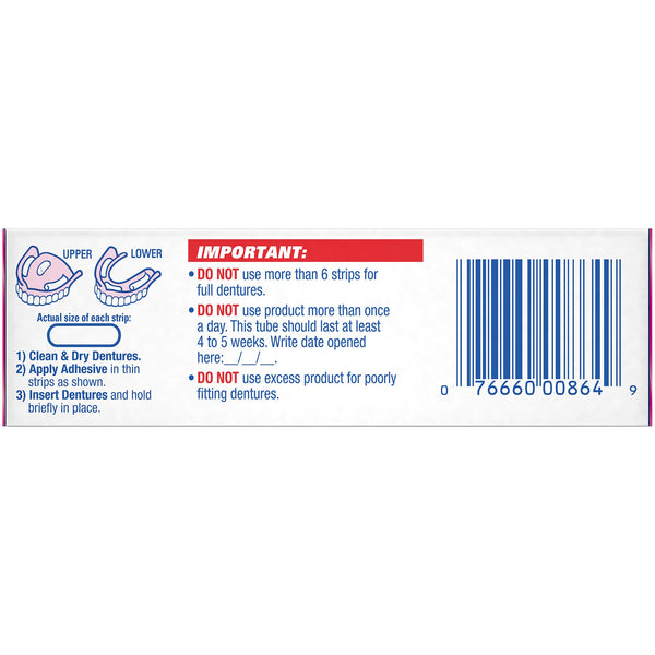 Fixodent® Original Denture Adhesive Cream 1.4 oz. (824246_EA) 1/EA