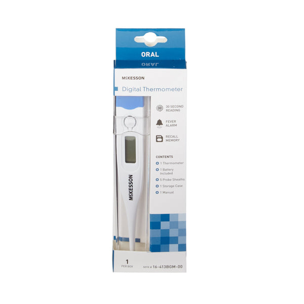 McKesson Digital Stick Thermometer Oral Probe Handheld (508755_EA) 1/EA