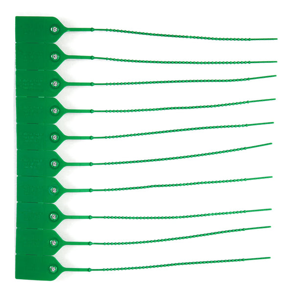 Health Care Logistics Pull-Tight Seal UnNumbered Green Polypropylene 9 Inch (444286_PK) 100/PK