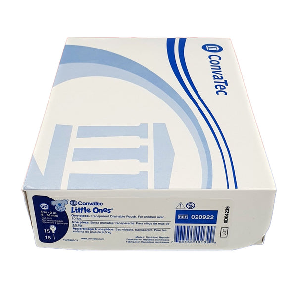 Little Ones® ActiveLife® Ostomy Pouch One-Piece System 6 Inch Length Trim To Fit Drainable (273075_BX) 15/BX