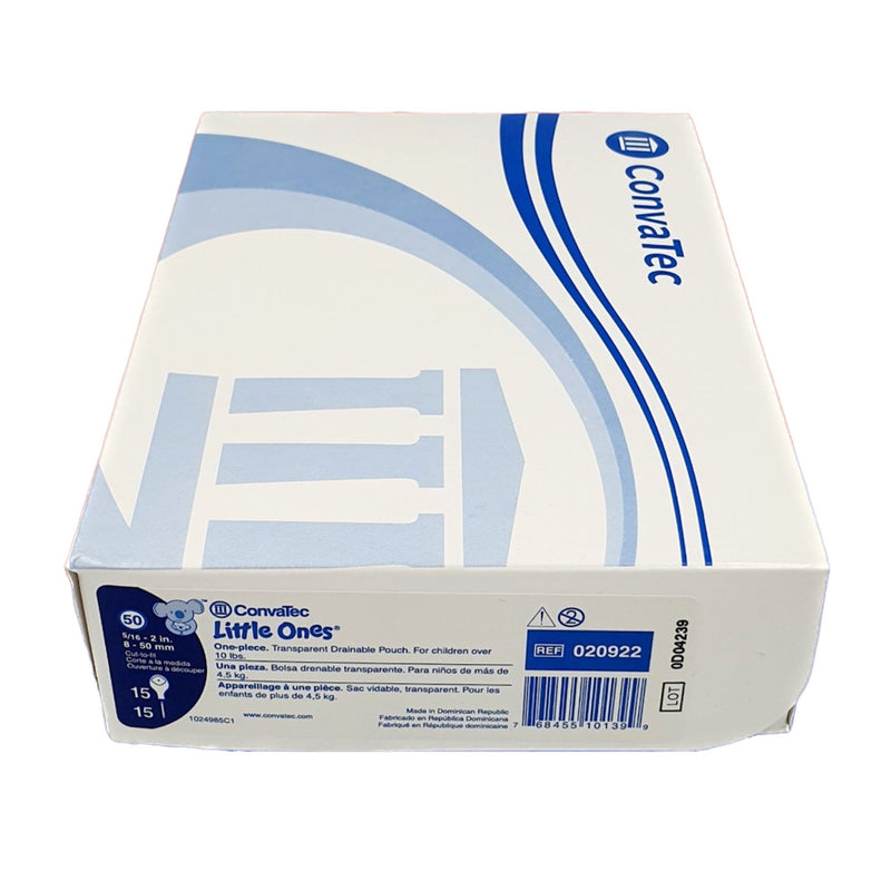 Little Ones® ActiveLife® Ostomy Pouch One-Piece System 6 Inch Length Trim To Fit Drainable (273075_BX) 15/BX