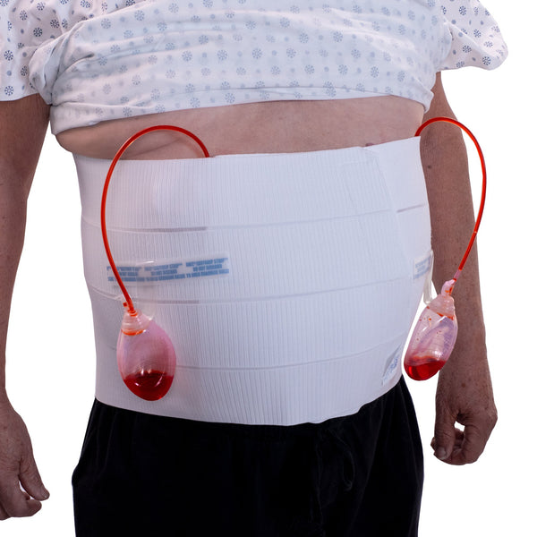Dale® Abdominal Binder Large Hook and Loop Closure 46 to 62 Inch Waist Circumference 12 Inch Height Adult (1192084_BX) 1/BX