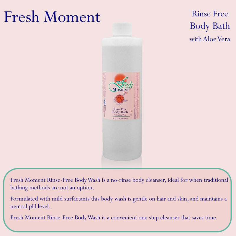 Fresh Moment™ Rinse-Free Body Wash Liquid 16 oz. Bottle Scented (747284_CS) 12/CS